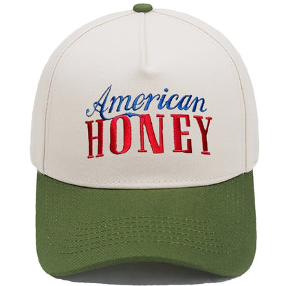 Embroidered American Honey Snap Back Hat (12 Color Options) | 2-4 Week TAT