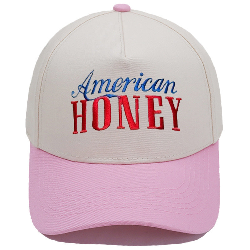 Embroidered American Honey Snap Back Hat (12 Color Options) | 2-4 Week TAT