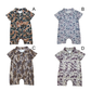 Camo Collared Shorties, 4 Print Options | 1-2 Week TAT