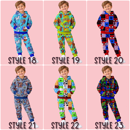 🔥🖤 BOYS CUSTOM FLEECE SWEAT SUITS | KIDS 2T–16T + ADULTS S–5XL | 6-8 WEEK TAT