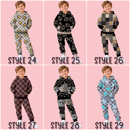 🔥🖤 BOYS CUSTOM FLEECE SWEAT SUITS | KIDS 2T–16T + ADULTS S–5XL | 6-8 WEEK TAT