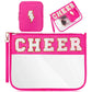 Chenille Glitter Letter Patch PVC Clear Wristlet Set – 27 Styles! | 2-4 Week TAT