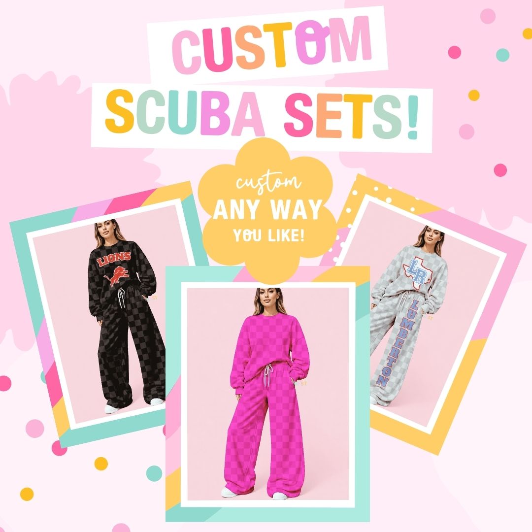 📣 CUSTOM WIDE LEG SETS | Adults + Kids | 3-6 Week TAT 📣