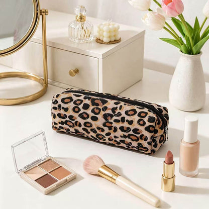 💄✨Leopard Quilted Makeup Pouch (TAT 3-5 weeks)💄✨