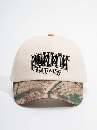 🧢✨Mommin’ Ain’t Easy Snapback Hat | Adjustable Trucker Cap for Moms🧢✨