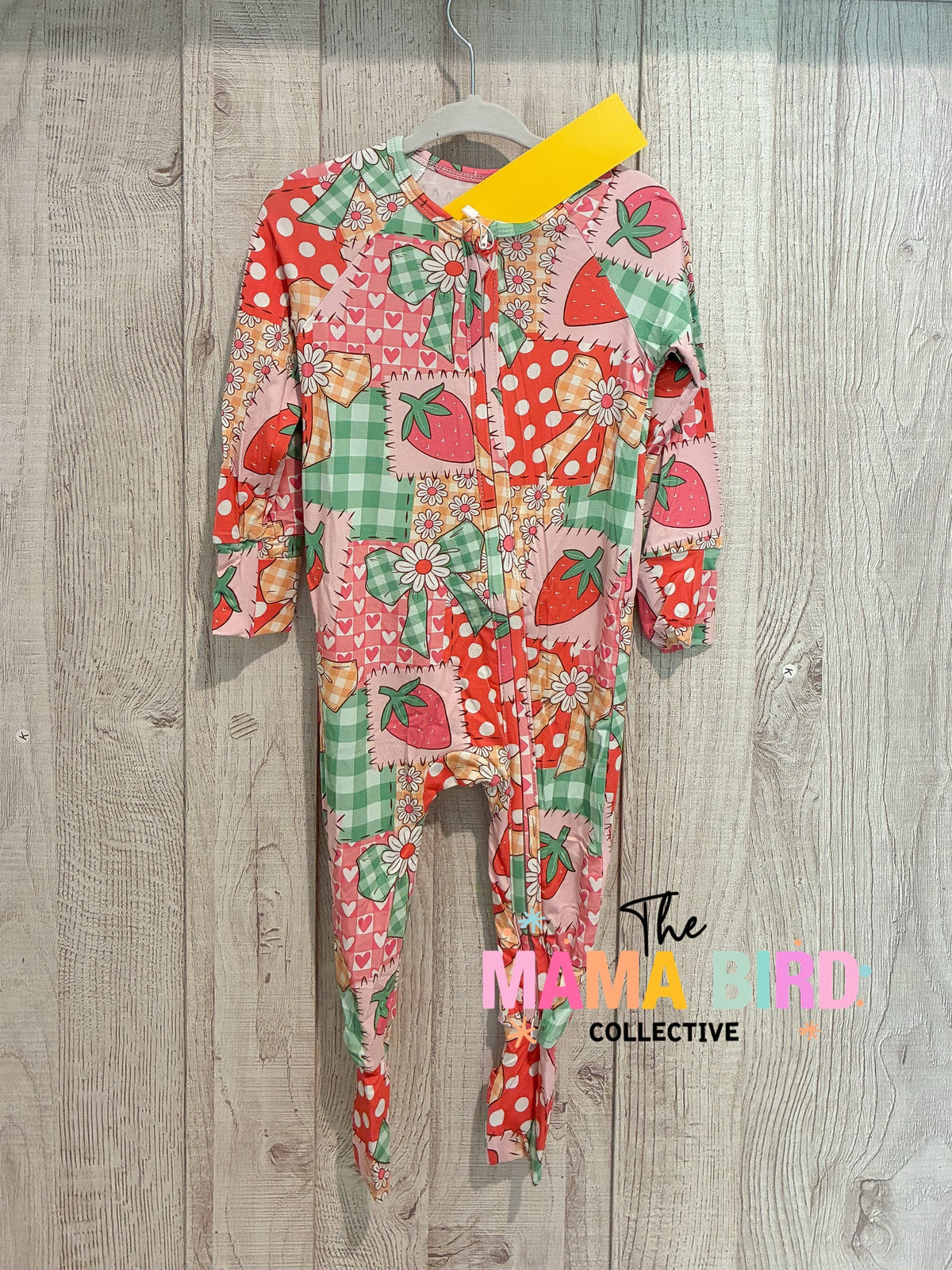 Strawberry Patchwork Bamboo | IN STOCK!