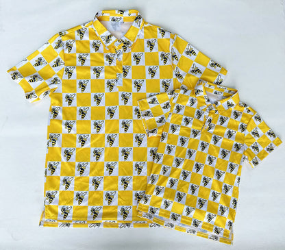 🏈🎯 CUSTOM CAMO MASCOT POLO + SIZES 2/3T to Adult 5XL | 3-5 WEEK TAT