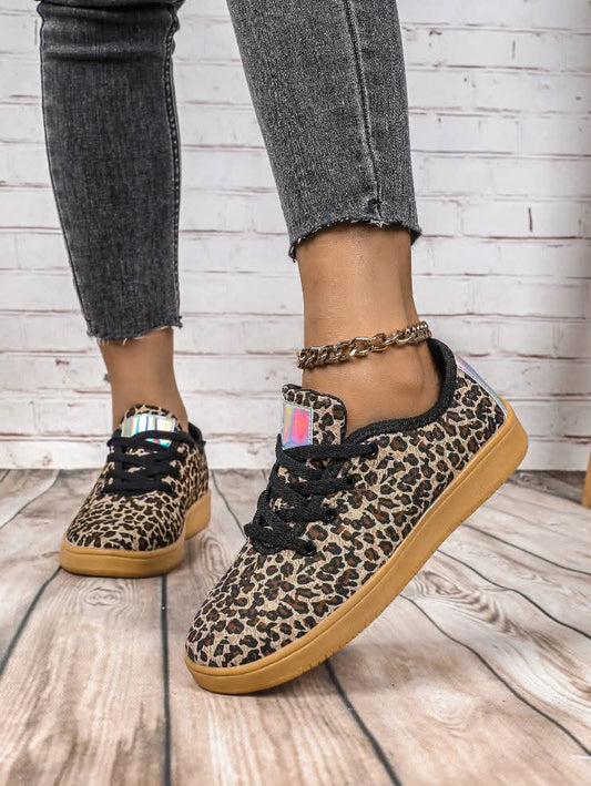 Leopard Canvas Shoes
