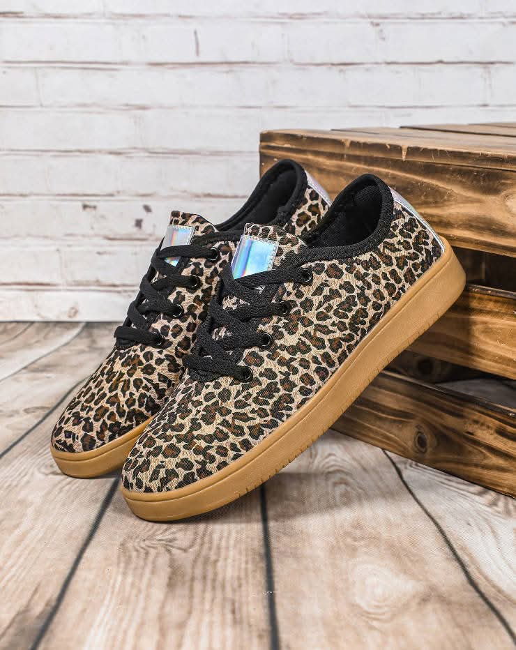 Leopard Canvas Shoes