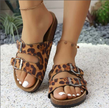 ✨ Cork Footbed Shimmer Sandals 👡 FIVE COLORS! Sizes EUR 35–44 | 3-4 Week TAT