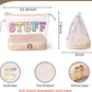 Clear Waterproof PVC Chenille "Stuff" Travel Bag - 4 Color Options! | 2-4 Week TAT