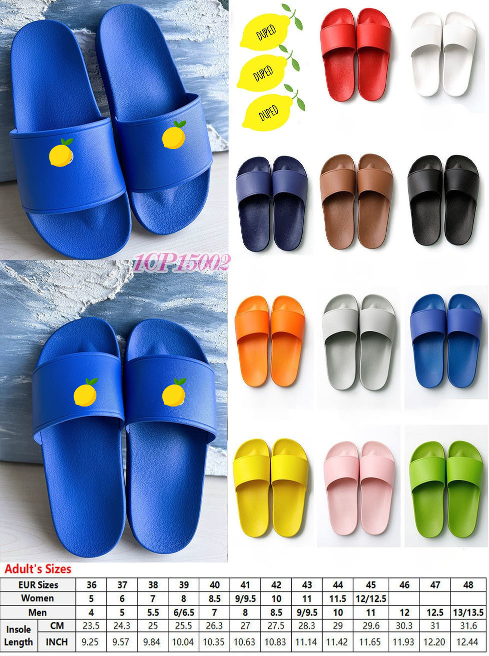 ☁️✨Solid Slides 🩴11 COLORS, OPTIONAL LOGO Sizes EUR 36–48 | 3-4 Week TAT