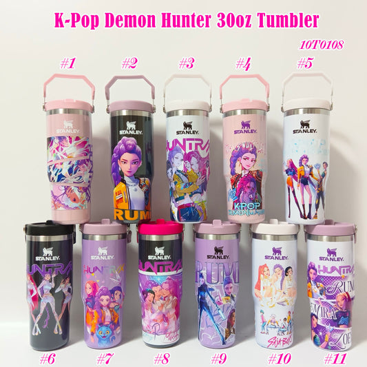 K-POP DEMON HUNTER St@nley 1ceFl0w Tumbler (30oz) - LIMITED EDITION | 2-4 Week TAT