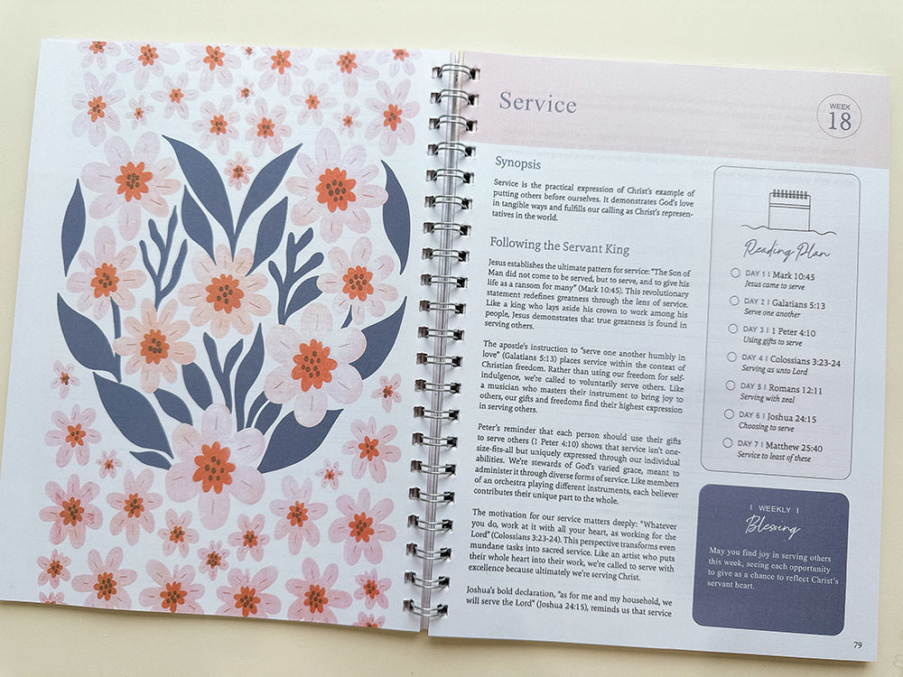 Bible In A Year Workbook, 6 Options | 2-4 Week TAT