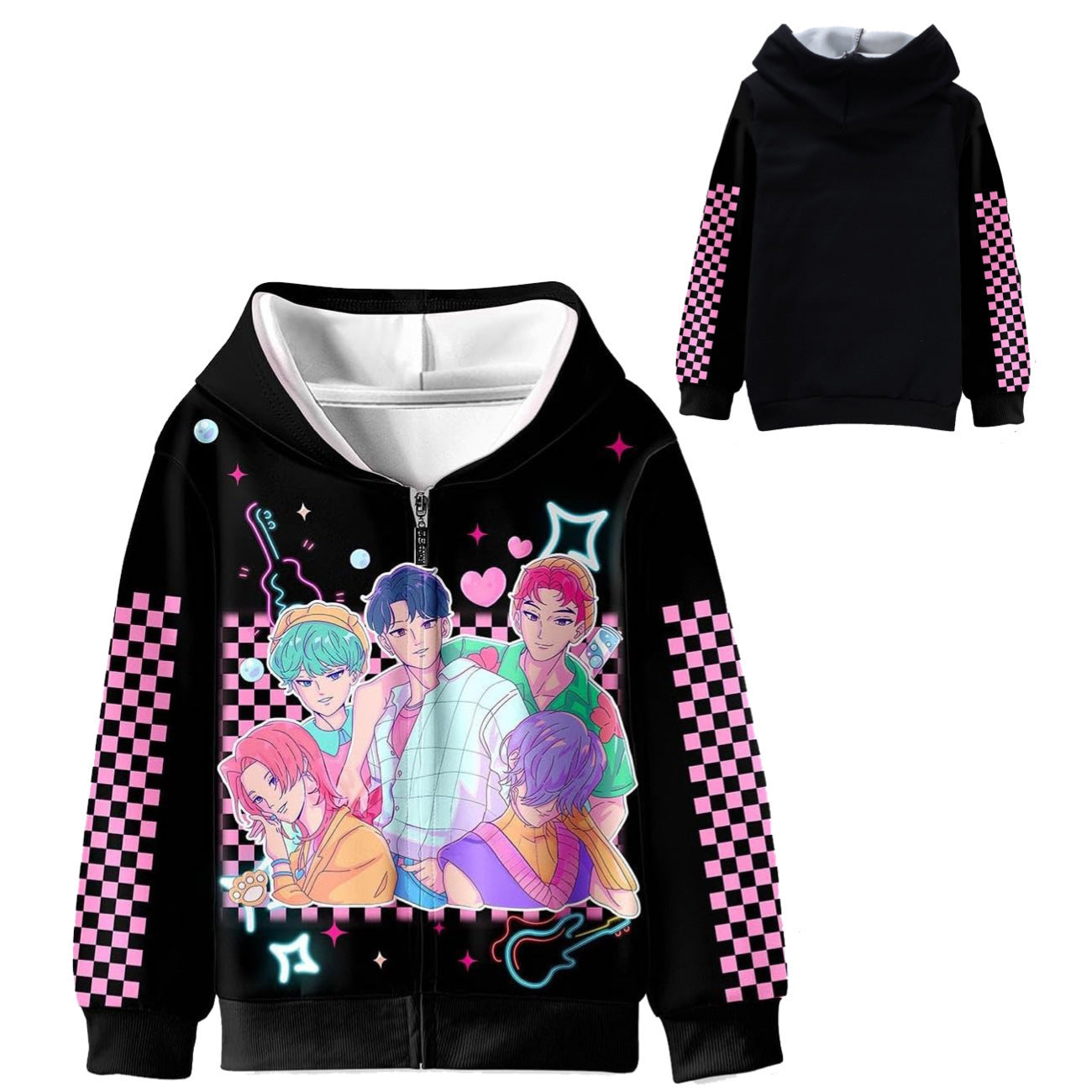 K-POP DEMON HUNTER Jogger + Zip-Up Jacket Set - 4 Set Options | 2-4 Week TAT