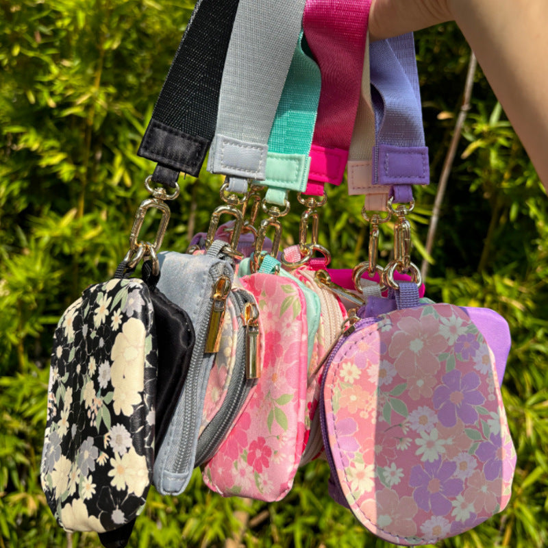 Floral Dual Pouch Wristlets - 7 colors | 2-4 Week TAT