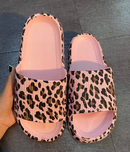 Leopard, Cow, Strawberry Printed Foam Slides - 13 Different Prints! | (3-4 Week TAT)