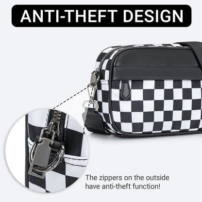 Checkered Crossbody (6 colors) - 2-4 Week TAT