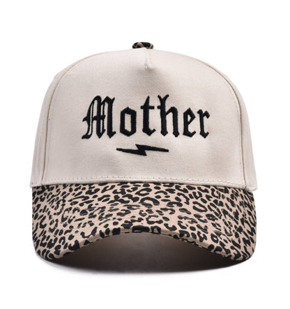 Embroidered Lighting Bolt Mother Adjustable Cap (3 Prints) | 2-4 Week TAT