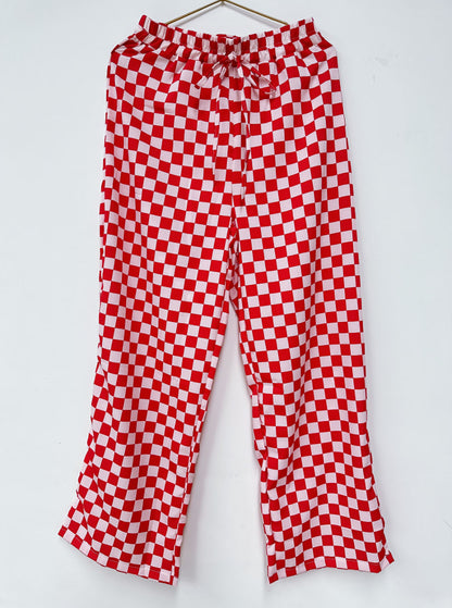 ✨ Trendy Checkered Lounge Pants | 7 Colors | Sizes S-2XL | 3-4 WEEK TAT