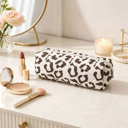 💄✨Leopard Quilted Makeup Pouch (TAT 3-5 weeks)💄✨