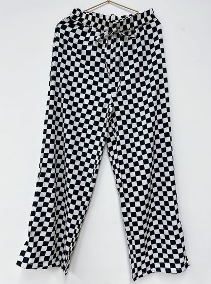✨ Trendy Checkered Lounge Pants | 7 Colors | Sizes S-2XL | 3-4 WEEK TAT