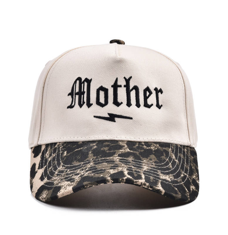 Embroidered Lighting Bolt Mother Adjustable Cap (3 Prints) | 2-4 Week TAT