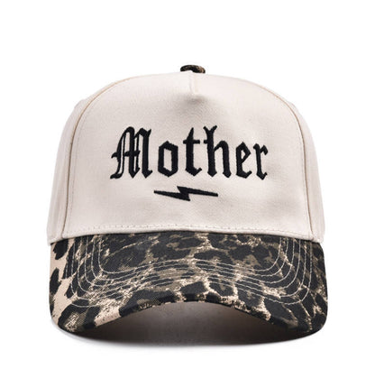 Embroidered Lighting Bolt Mother Adjustable Cap (3 Prints) | 2-4 Week TAT