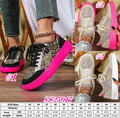 👟🐆 Leopard Print Sneakers (Wide foot friendly!) | 3-4 Week TAT