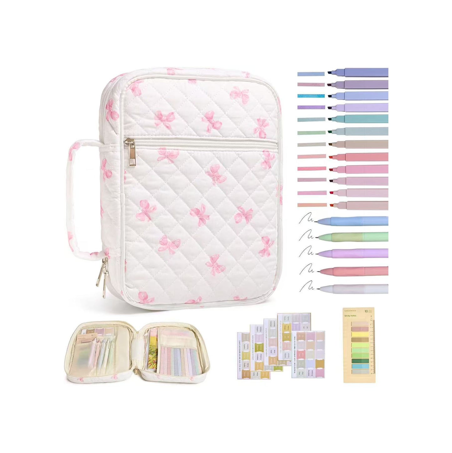 Quilted Bible Cover & Organizer Set, 7 Prints | 2-4 TAT