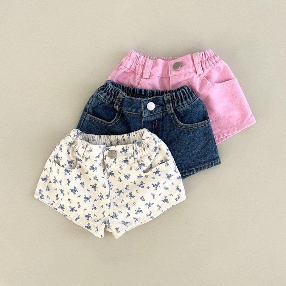 👖☀️ Girls Denim Shorts + Infant Toddler Girls Sizes 6M-6Y | 3-4 WEEK TAT