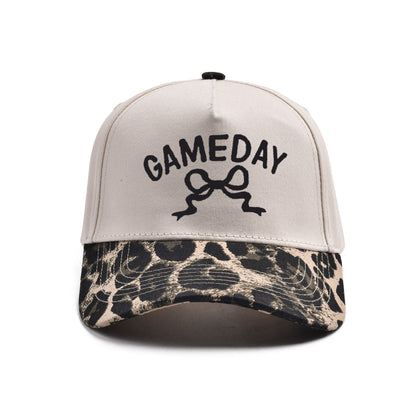 Embroidered Bow Game Day Adjustable Fit Hat (11 Color Options) | 2-4 Week TAT