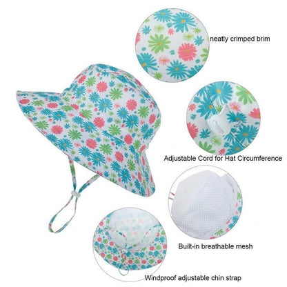 🧢 Adjustable Kids Bucket Hats (Custom Leather Patch!) 20 Colors | 3-4 Week TAT