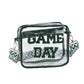 Clear PVC Game Day Crossbody - 7 Colors Options! | 2-4 Week TAT