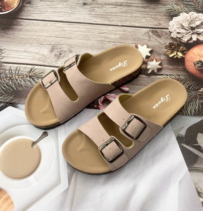 👡✨ Classic Neutral Cork Footbed Sandals 🎀 SIX COLORS! | EUR 36–42 | 3-4 Week TAT