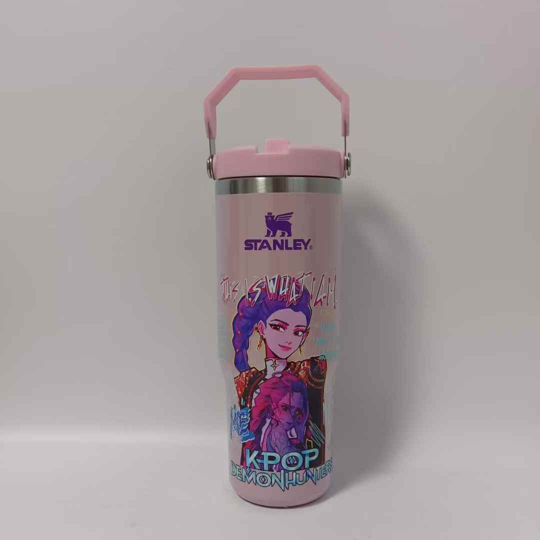 K-POP DEMON HUNTER St@nley 1ceFl0w Tumbler (30oz) - LIMITED EDITION | 2-4 Week TAT