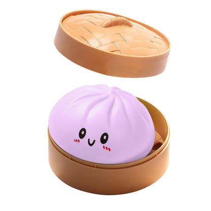 🥟 Viral Dumpling Squishy Stress Ball (With Mini Bowl!) 14 Colors | 3-4 Week TAT