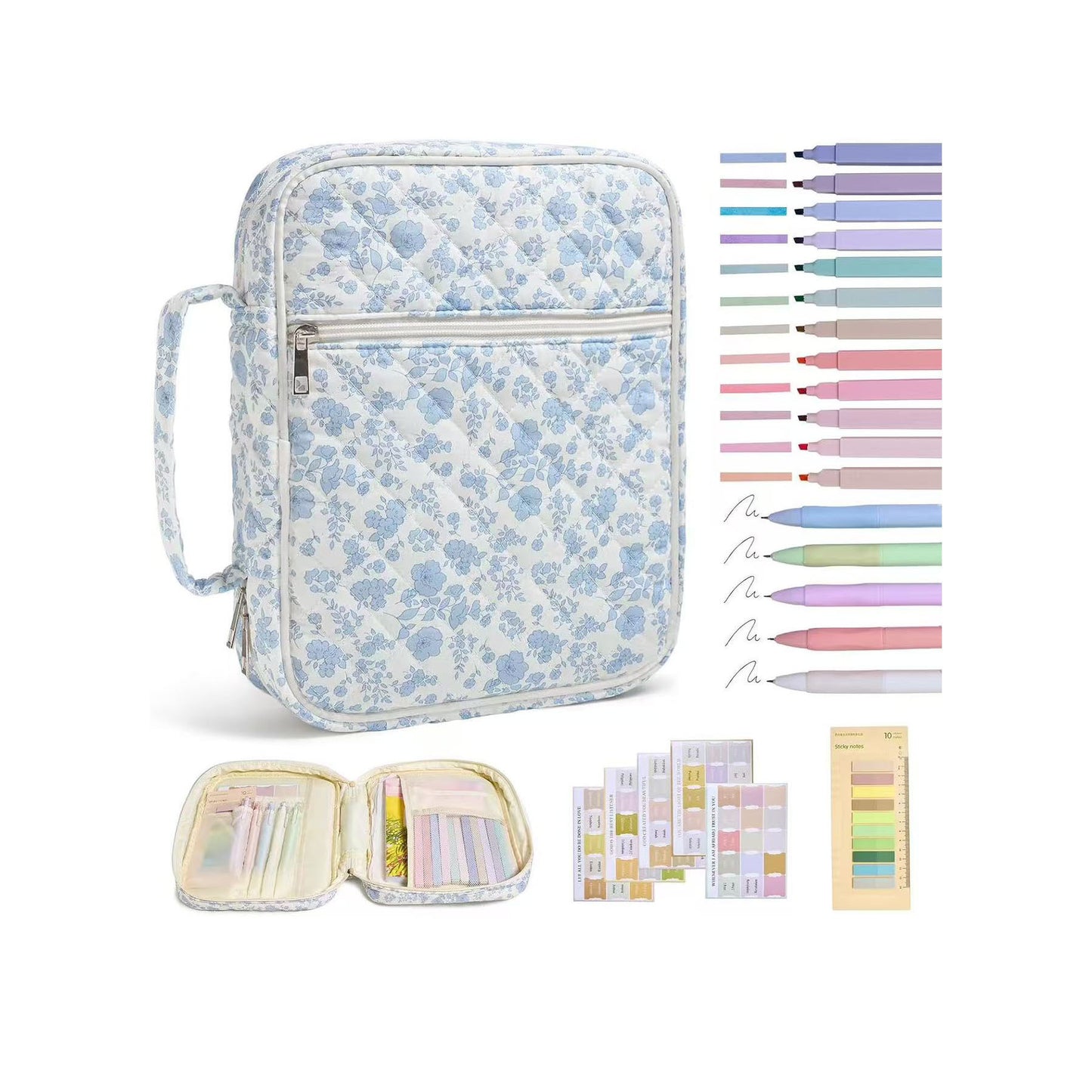 Quilted Bible Cover & Organizer Set, 7 Prints | 2-4 TAT