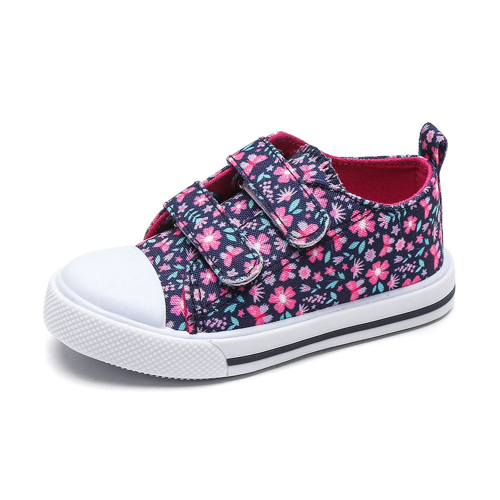 Kid's Canvas Velcro Strap Shoes (6 Prints) | 2-4 Week TAT