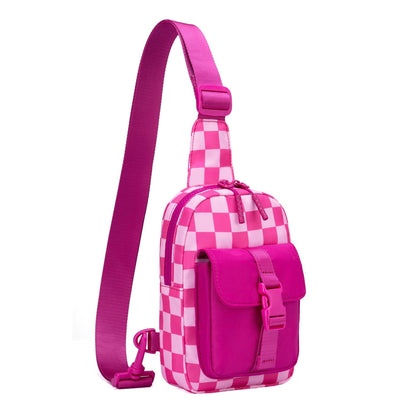 Checkered Sling Bag (8 Color Options) | 2-4 Week TAT