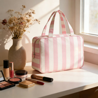 Striped Hanging Toiletry Bag 😍✈️ + 7 COLORS | 3–4 WEEK TAT