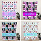 Custom Name Plush K-POP DEMON HUNTER Blanket, 8 Prints & 3 Sizes | 2-4 Week TAT