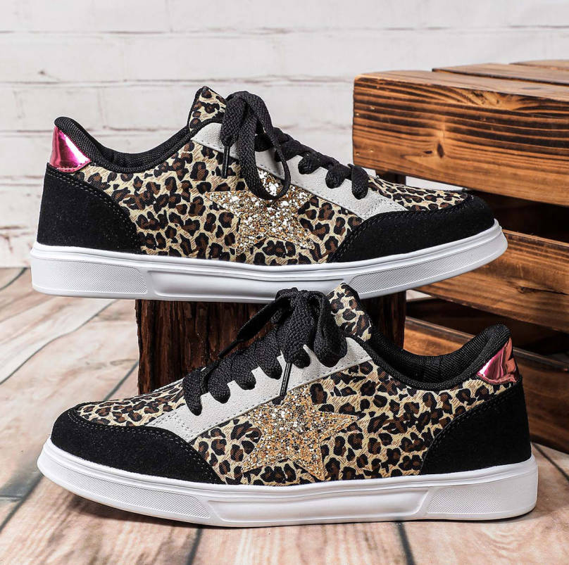 ✨👟 Glitter Star Sneakers + Sizes 35–45 | 3–4 WEEK TAT ✨
