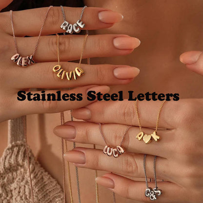 ✨ CUSTOM LETTER NECKLACES ✨ + 5 METAL OPTIONS | 3-4 WEEK TAT