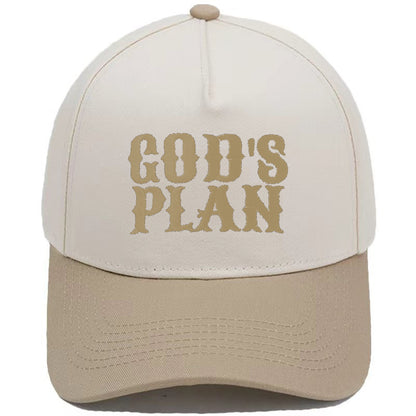 Embroidered GOD'S PLAN Snap Back Hat (14 Colors) | 2-4 Week TAT