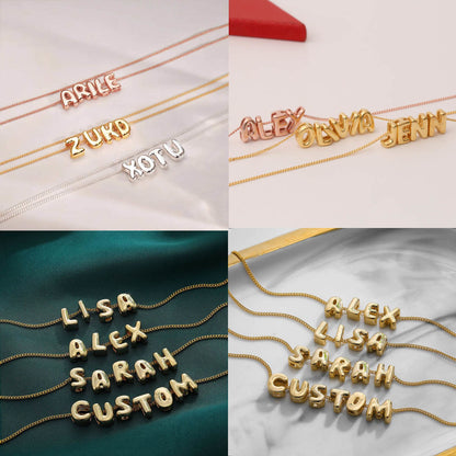 ✨ CUSTOM LETTER NECKLACES ✨ + 5 METAL OPTIONS | 3-4 WEEK TAT