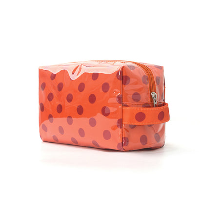 🩷✨ POLKA DOT WATERPROOF PVC MAKEUP TOILETRY BAG + 12 COLORS | 3-4 WEEK TAT ✨🩷