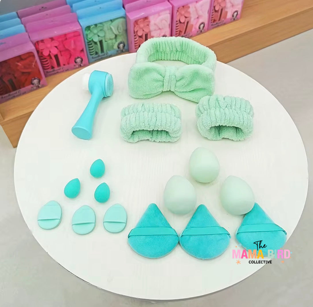 🎀 16 Piece At Home Spa Gift Set + Matching Bag | 8 Color Choices | 6 WEEK TAT✨
